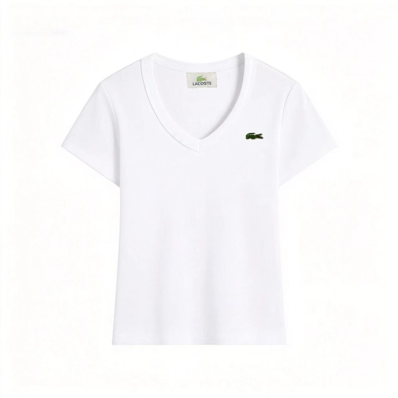 Women's Pure Cotton V-Neck T-Shirt