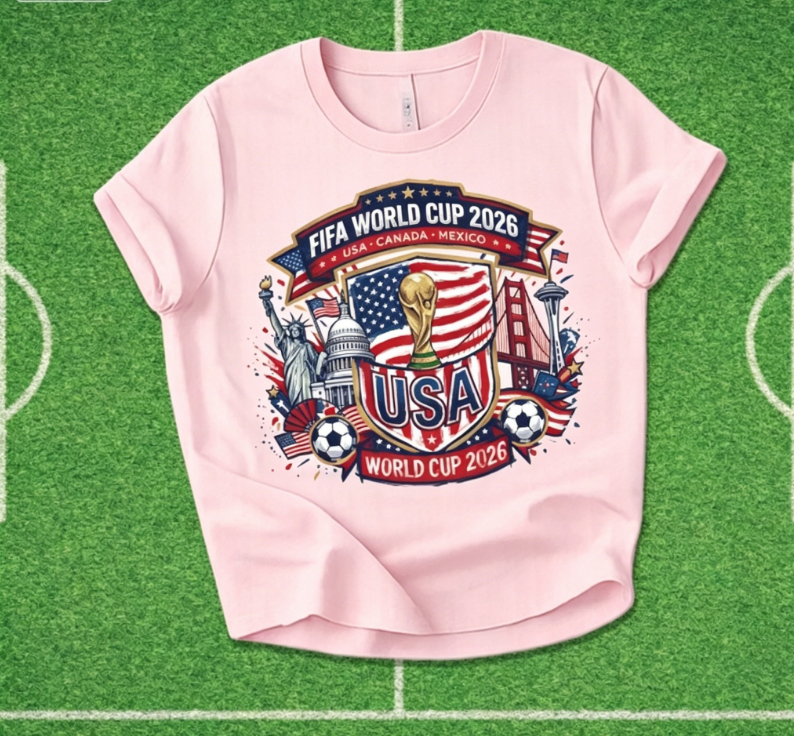 FIFA World Cup 2026 Unisex T-shirt, World Soccer 2026 Shirt