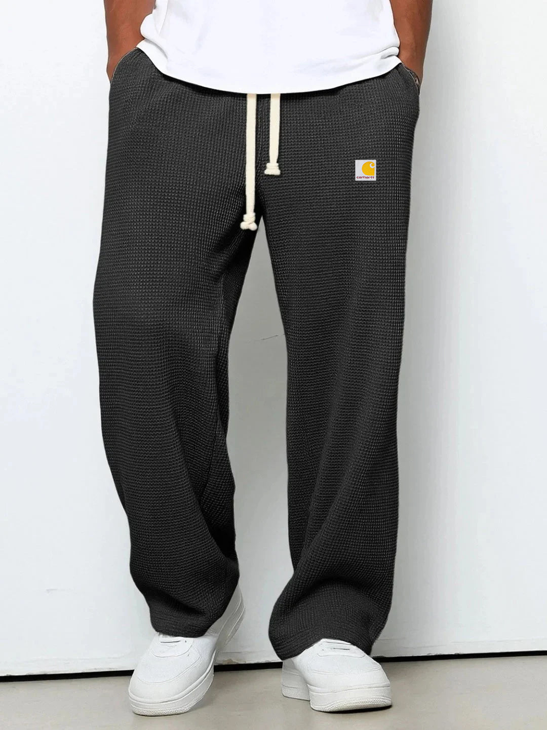 Men's Spring And Autumn Casual Sports Textured Trousers