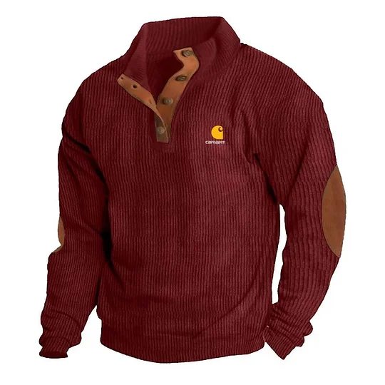 Men's casual corduroy comfortable sweatshirt