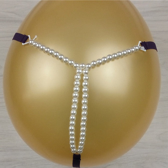 Spaghetti strap thong