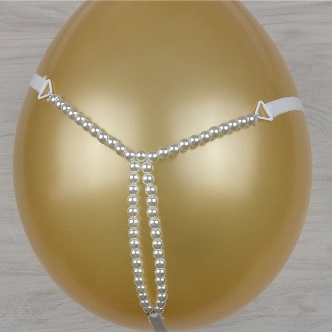 Spaghetti strap thong