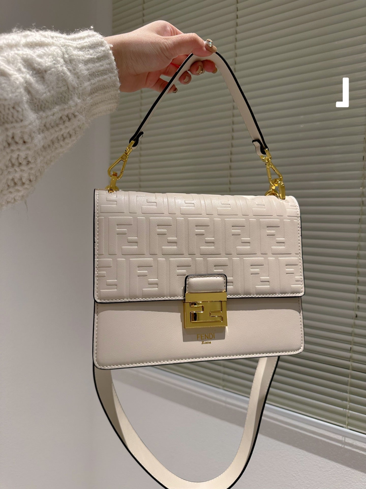 KAN I Series Calfskin Shoulder Crossbody Bag