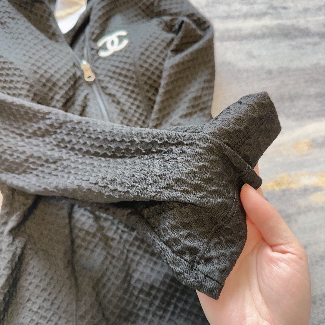 CHA* long sleeve swimsuit