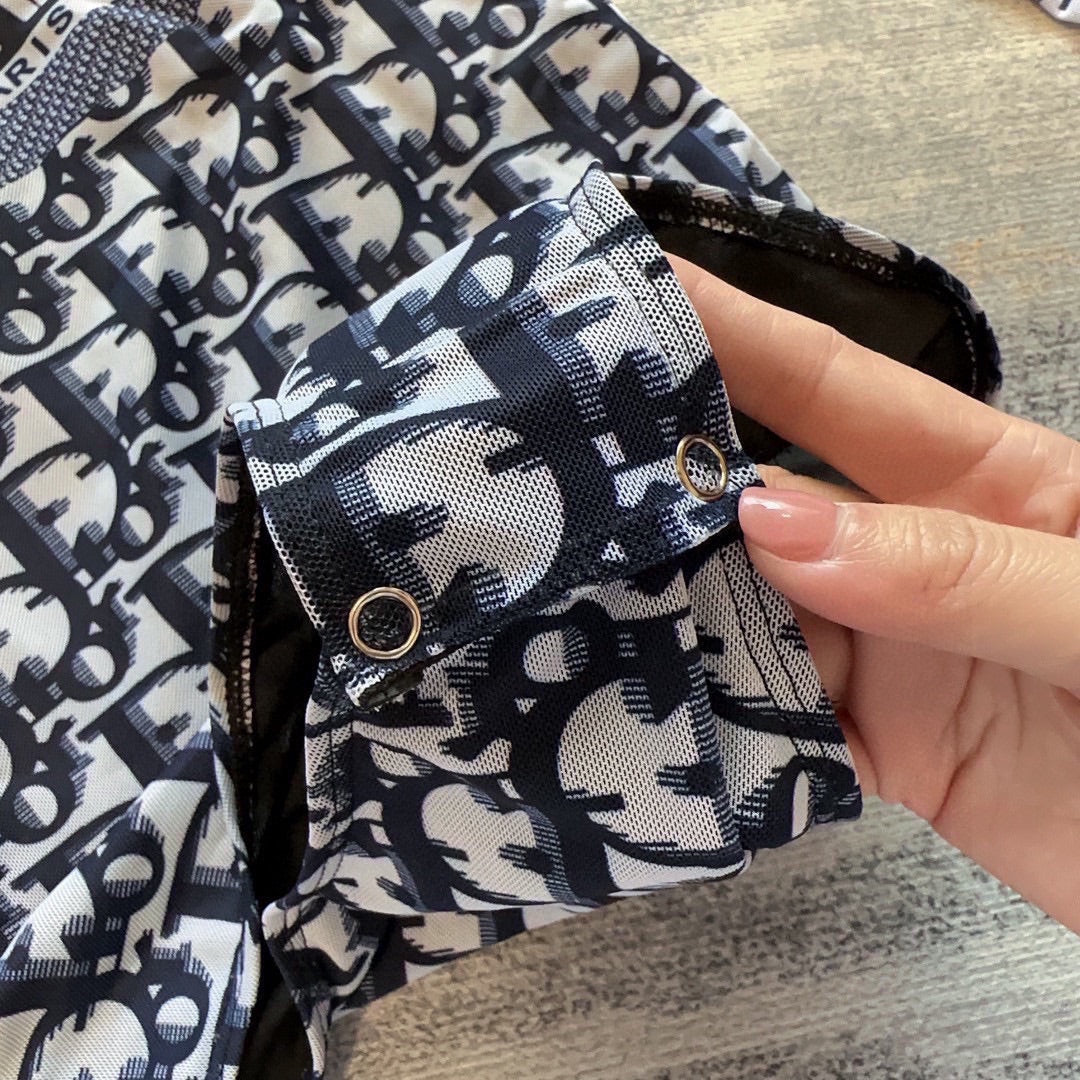 DIO* gauze one-piece swimsuit