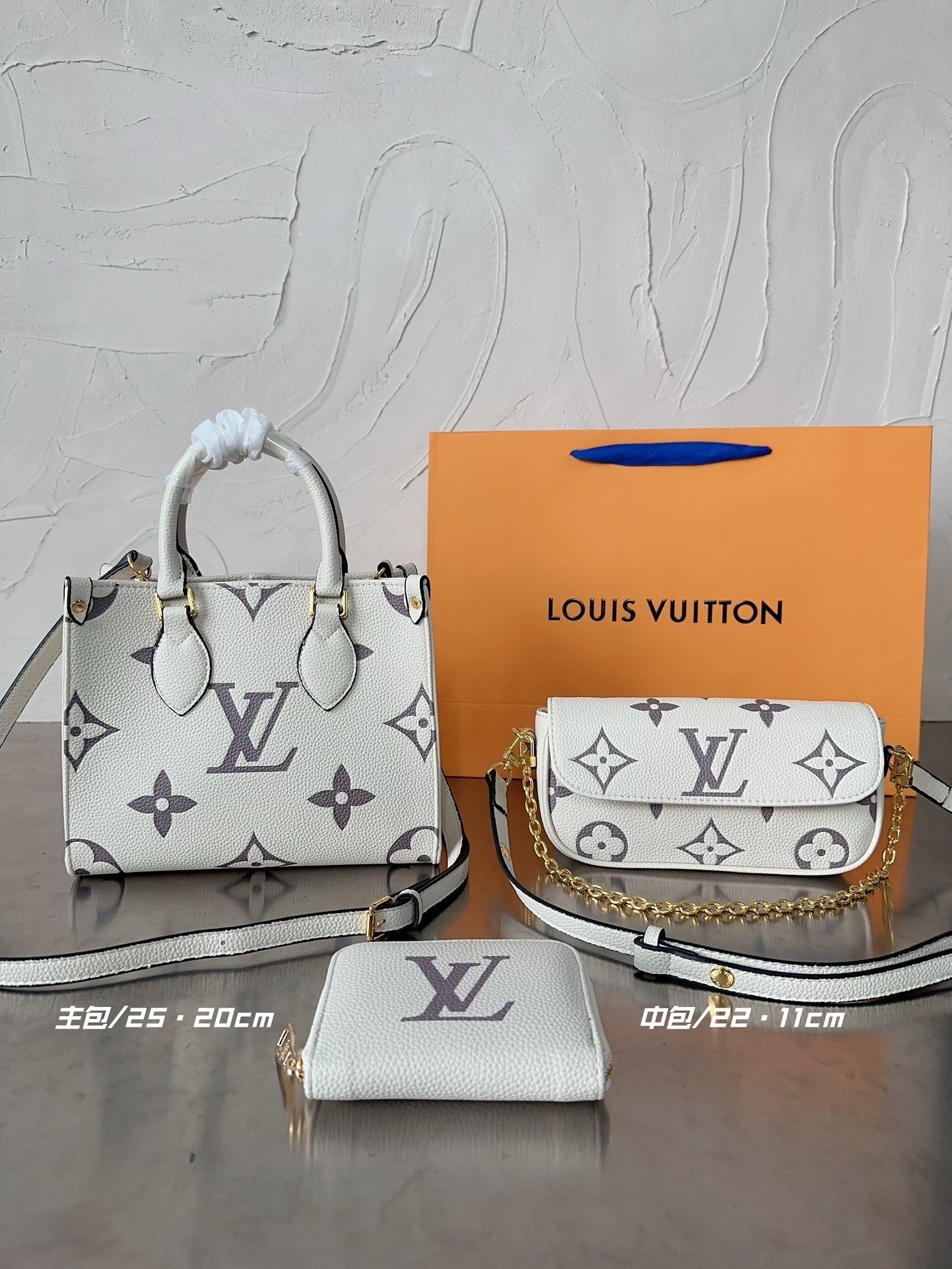 LOU* Tote bag combo bag 3-in-1 (limited time discount)