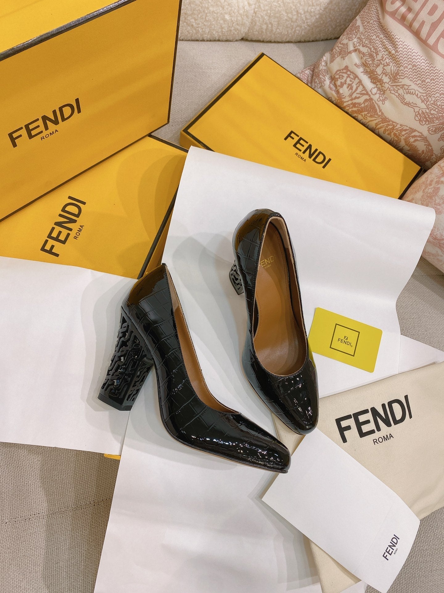 Fen* 24 new products REFLECTIONS high heels 1:1 VIP