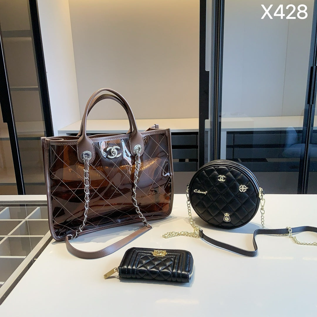 CHAN* Tote bag combination bag