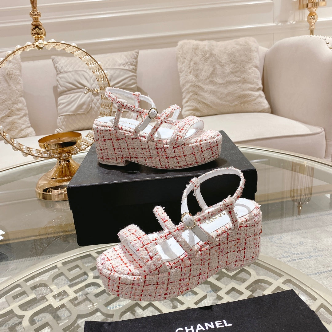 CHAN* 24 new summer high heel sandals 1:1 VIP