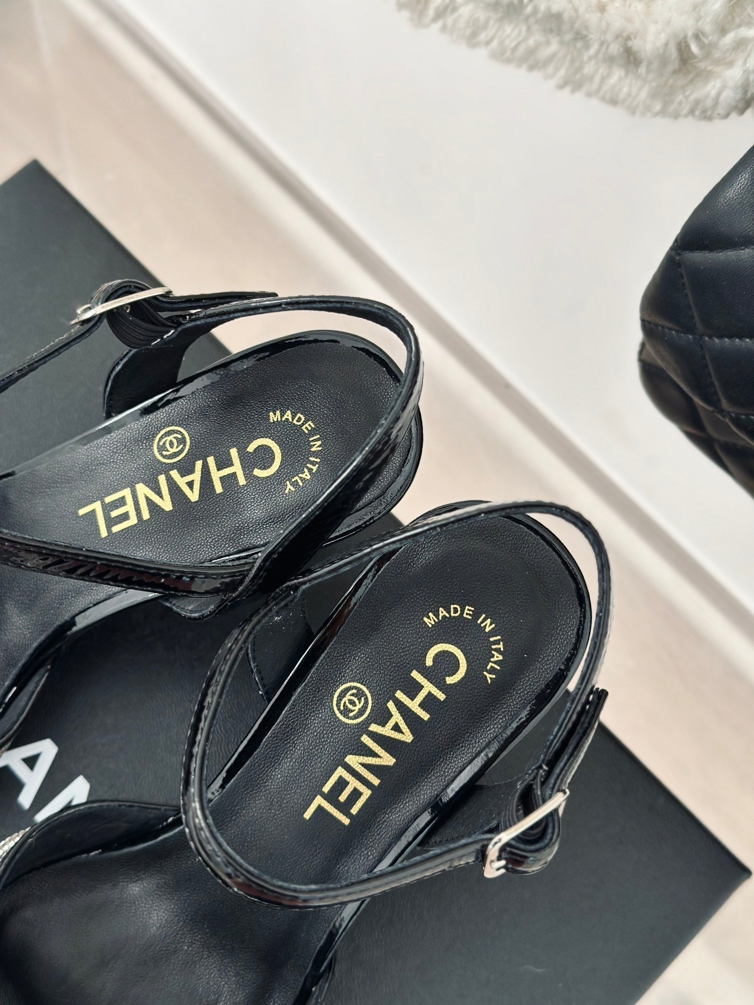 CHA* 24 new high-heeled sandals 1:1 VIP