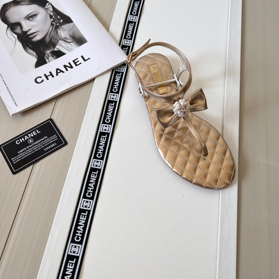 CHAN* 24 new bow sandals