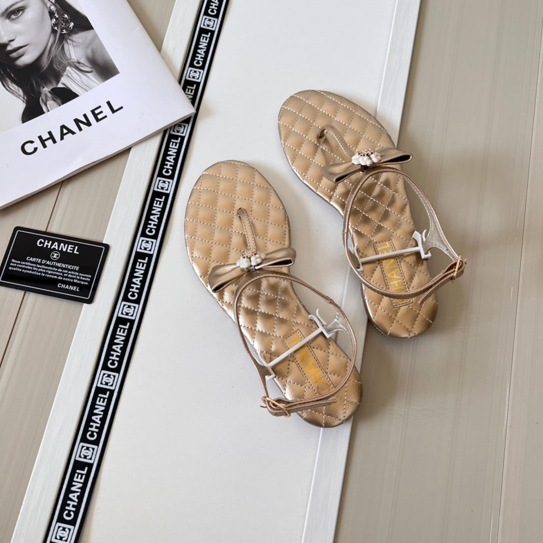 CHAN* 24 new bow sandals