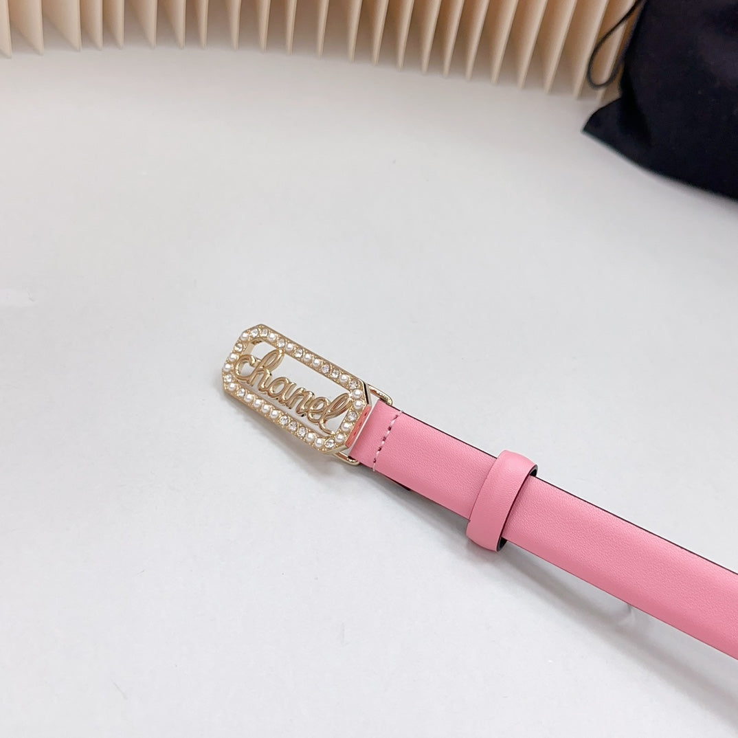 Chan* 24 new sheepskin belt (synchronized with official website)