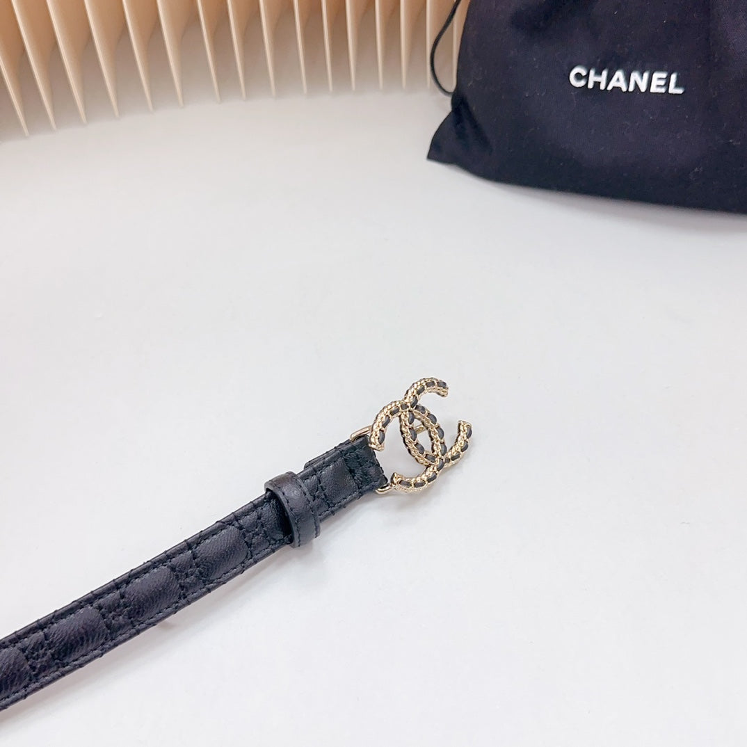 Chan* 24 new sheepskin belt (synchronized with official website)