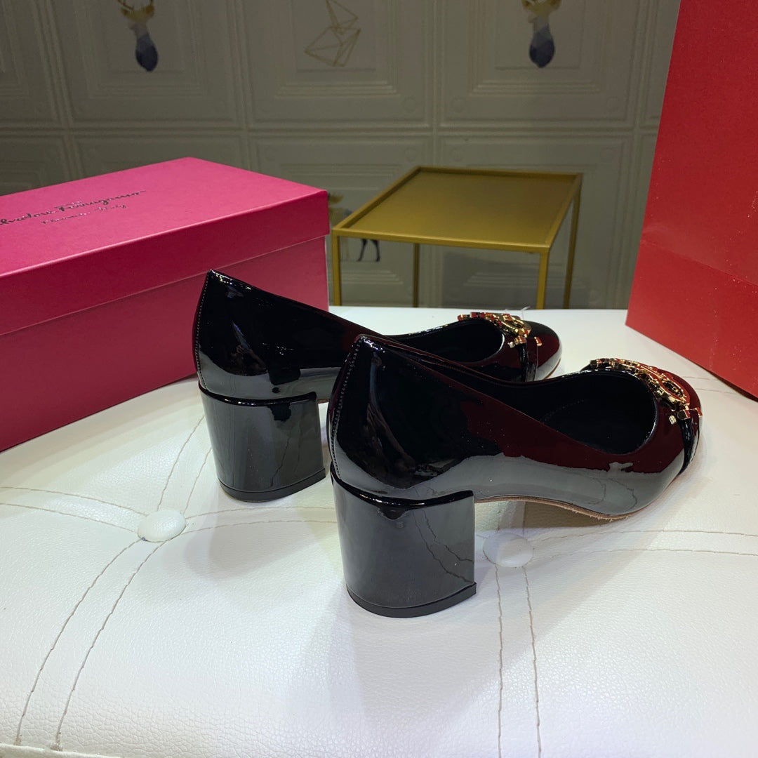 FERRAGA* classic high-heeled shoes