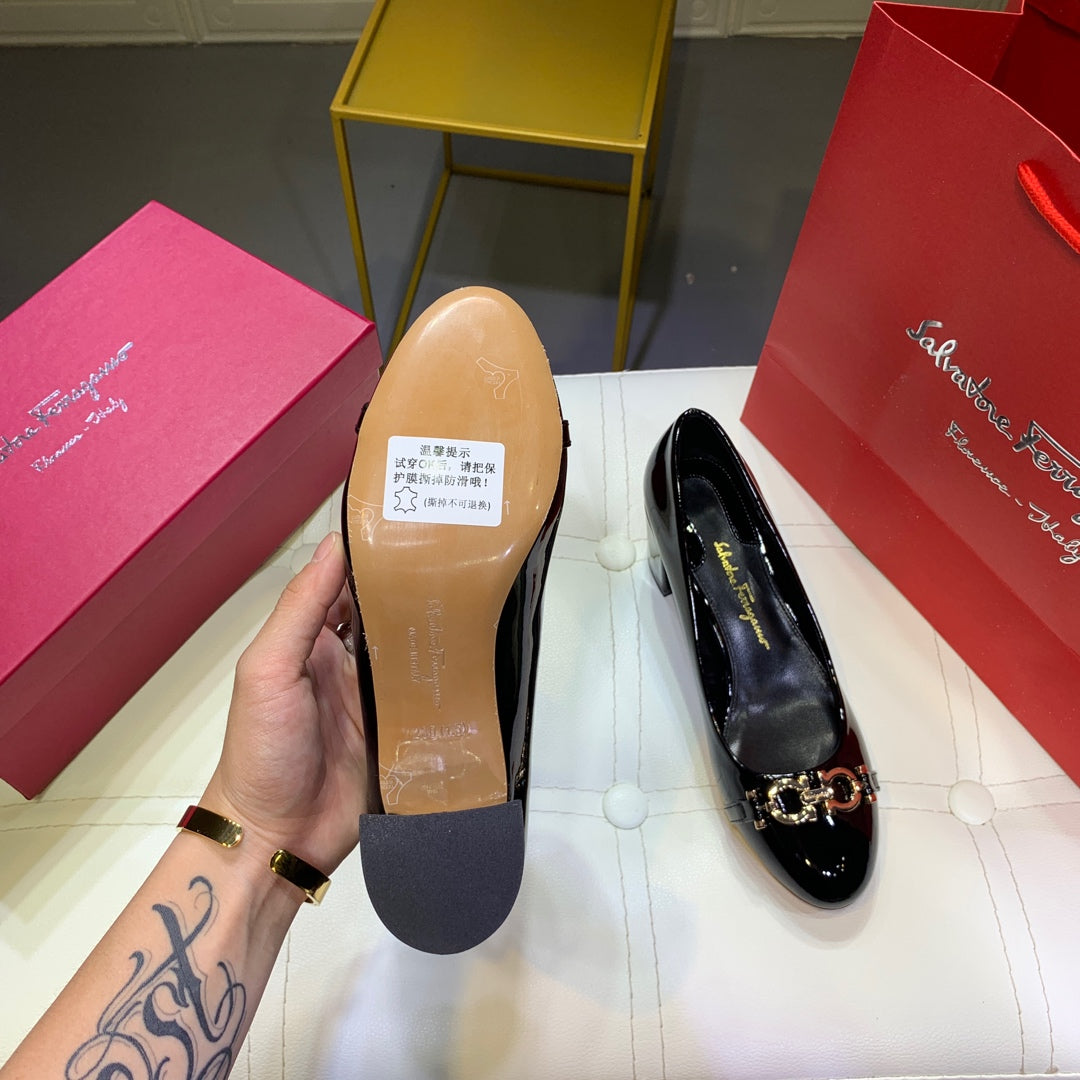 FERRAGA* classic high-heeled shoes