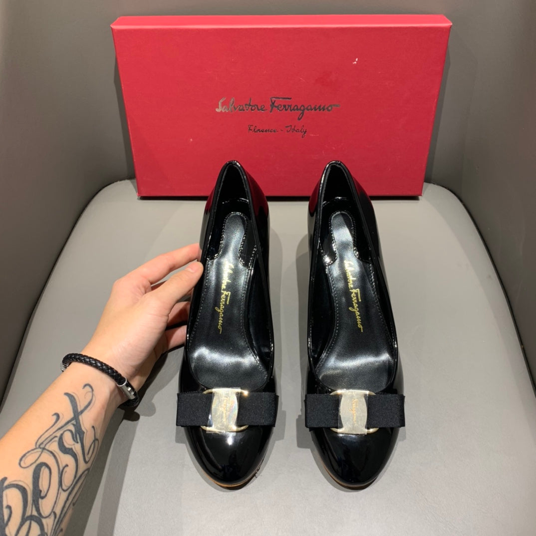 FERRAGA* classic bow shoes