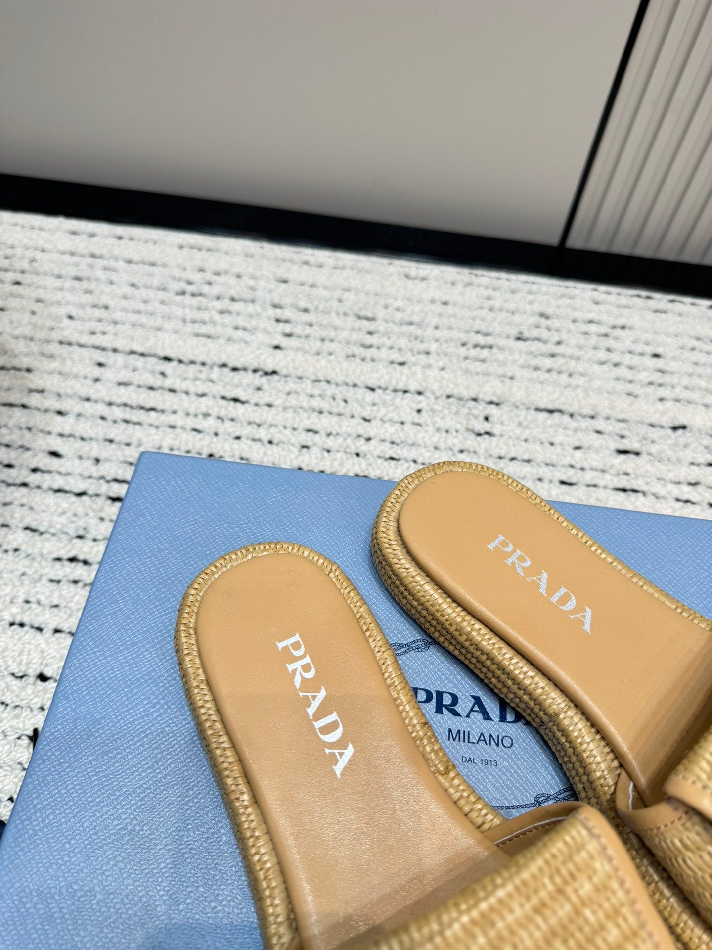 PRA* 24 new straw sandals slippers