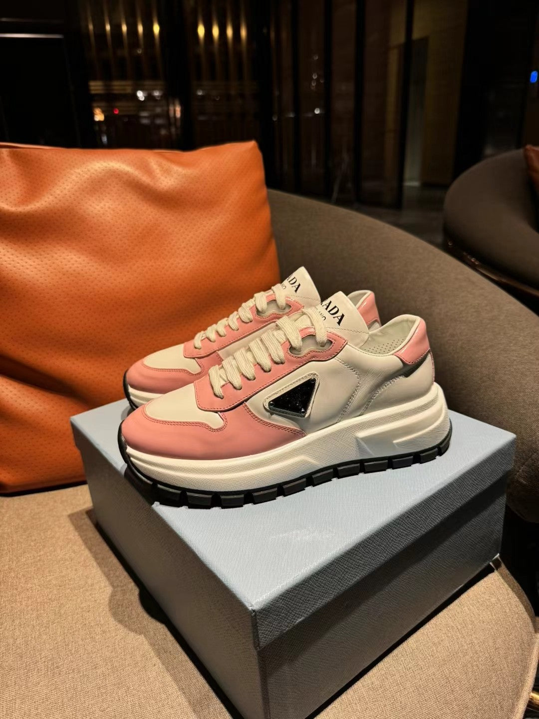 PRA* 24 new thick-soled casual shoes 1：1 VIP