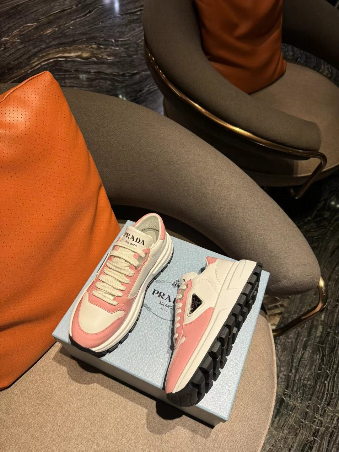PRA* 24 new thick-soled casual shoes 1：1 VIP