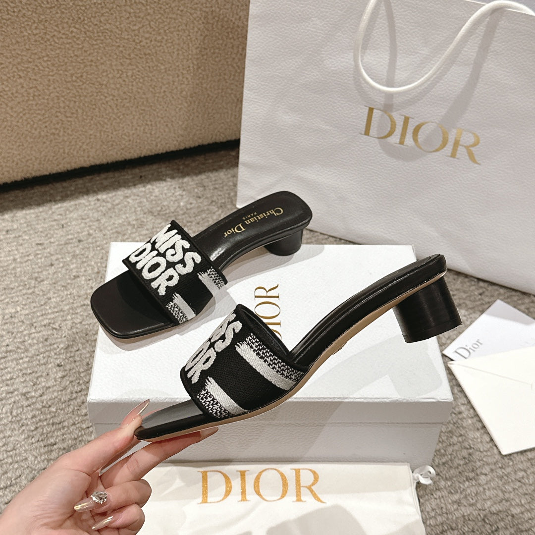 DIO* 24SS MISS series flat slippers 1:1 VIP