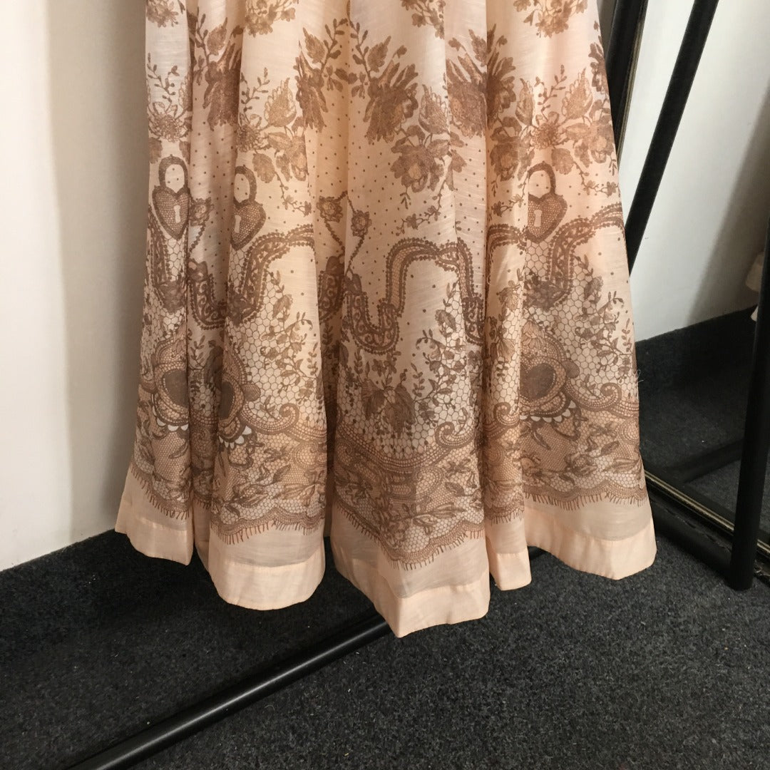 ZIMMERM* Vintage lace print dress