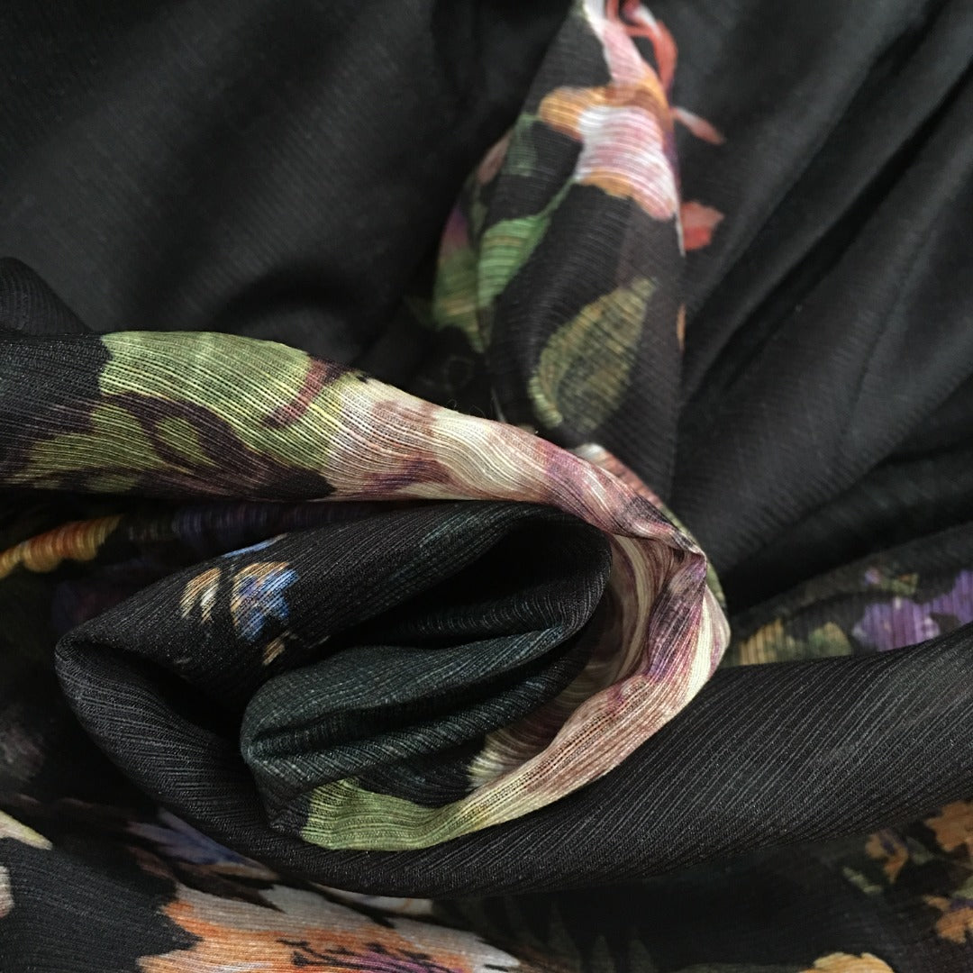 ZIMMERM* Colorful floral V-neck dress