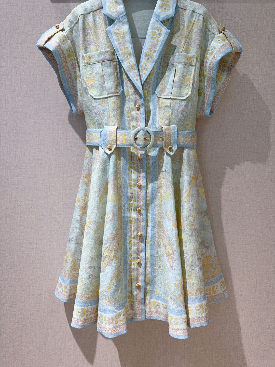 ZIMMERM* shirt collar dress