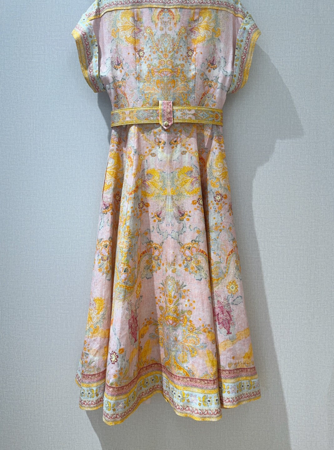 ZIMMERM* Multicolor Midi Shirt Dress