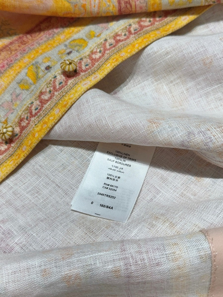 ZIMMERM* Multicolor Midi Shirt Dress