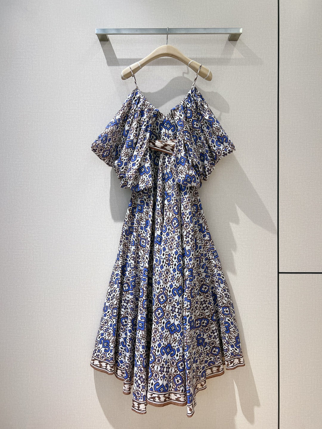 ZIMMERM* Wrap-Tie Midi Dress