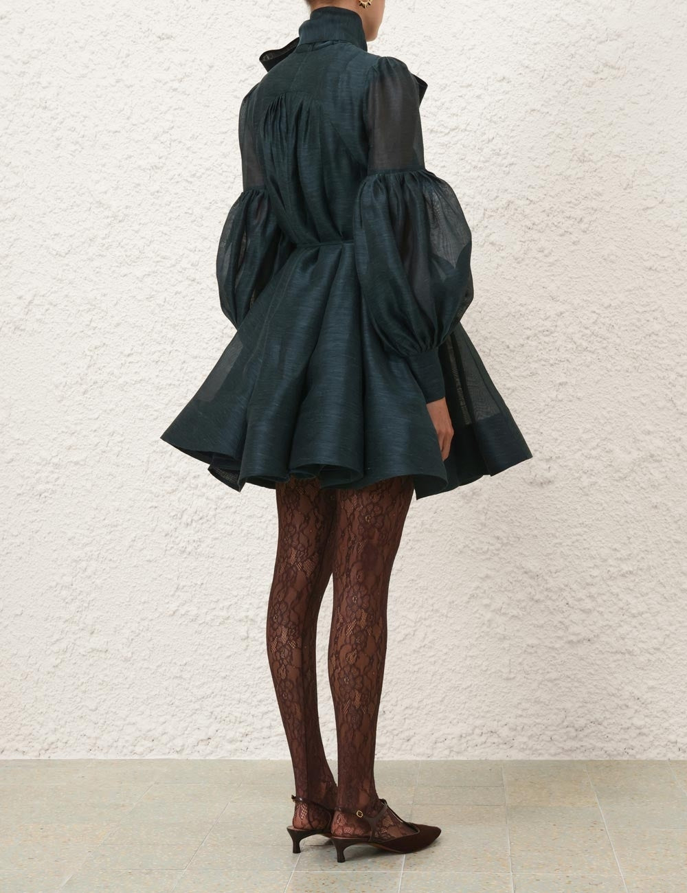 ZIMMERM* Silk Ribbon Dress