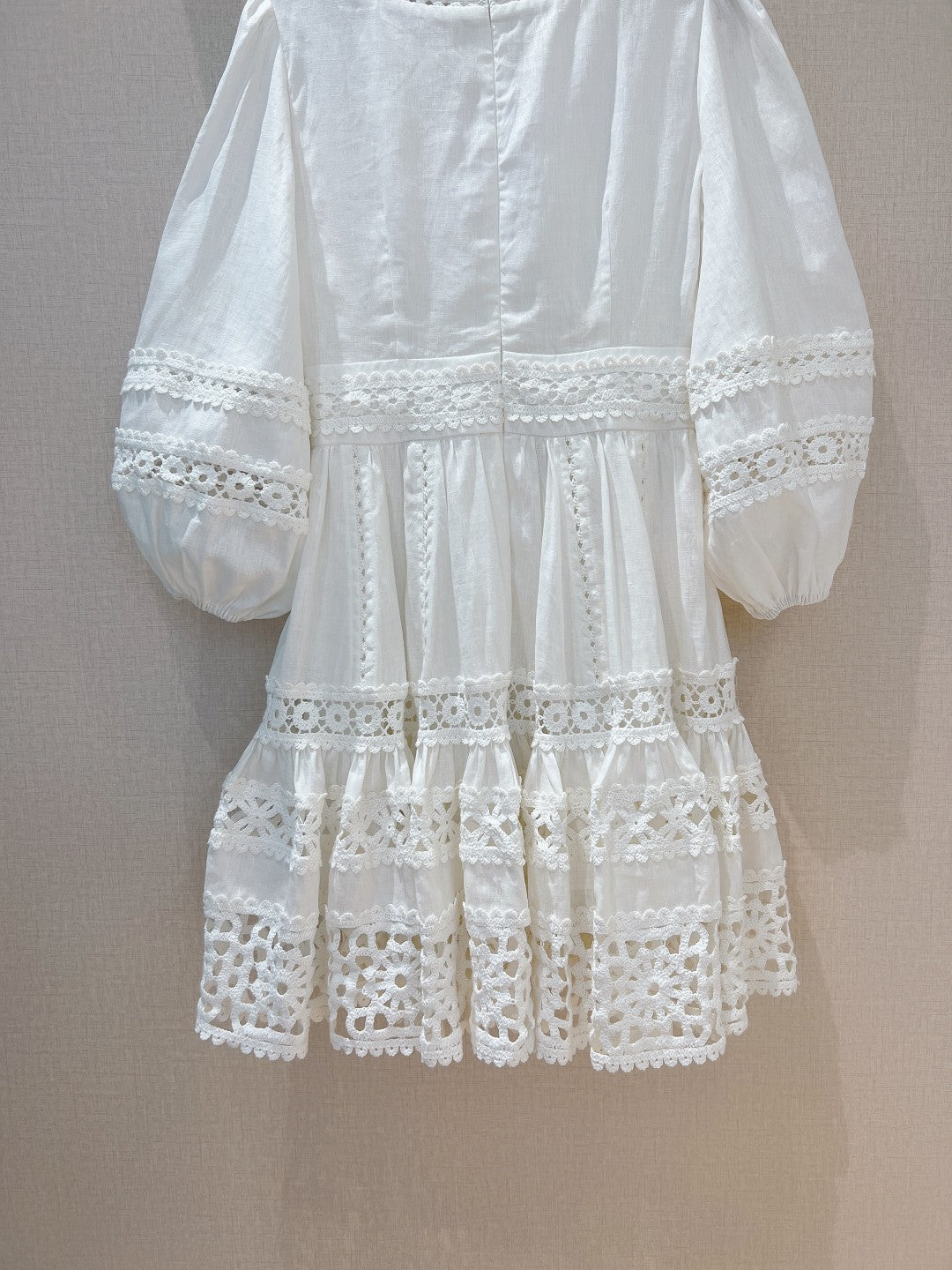 ZIMMERM* paneled V-neck dress