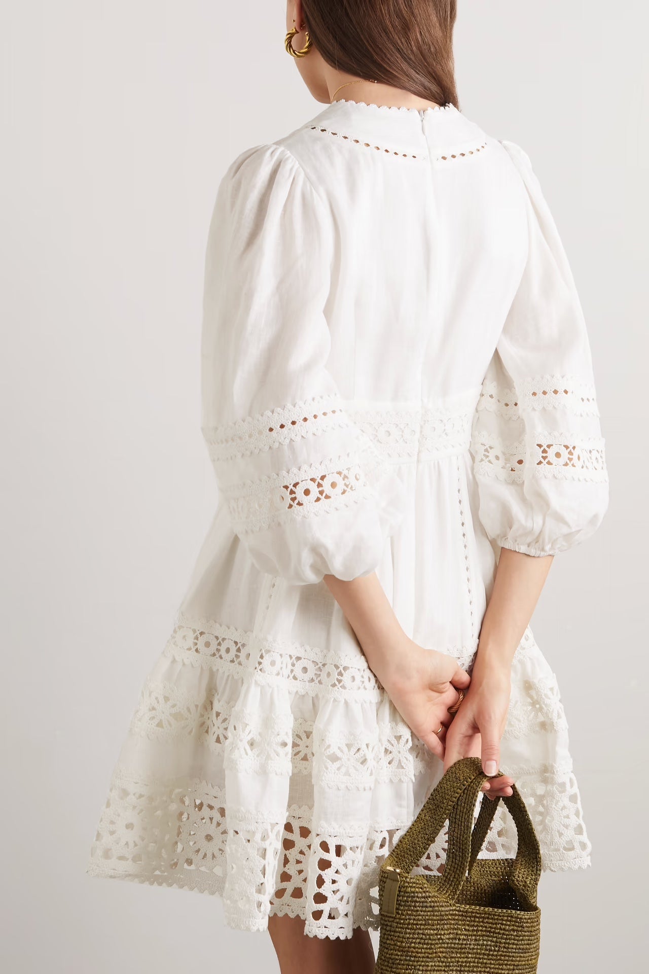 ZIMMERM* paneled V-neck dress