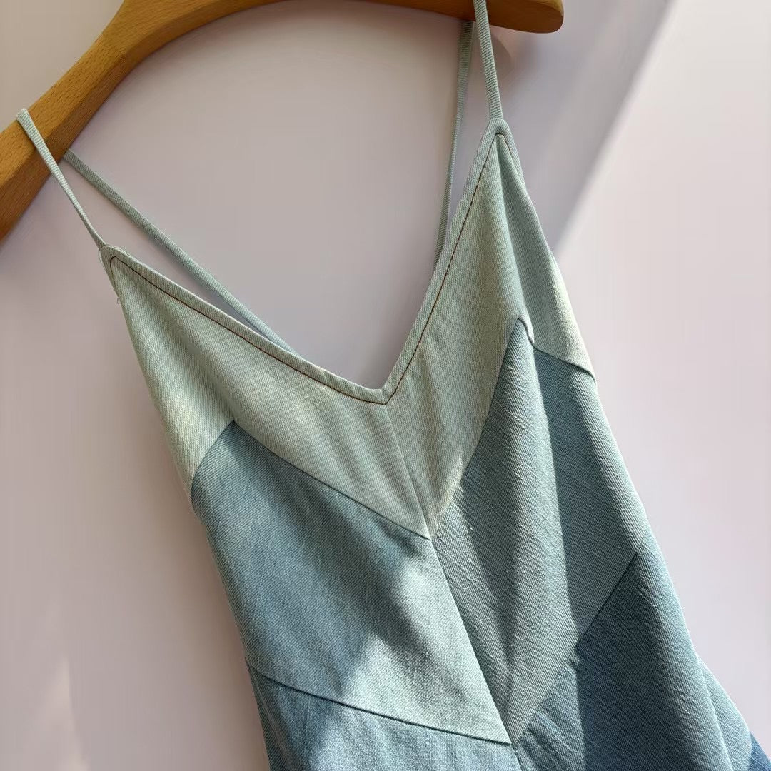 ZIMMERM* denim maxi skirt