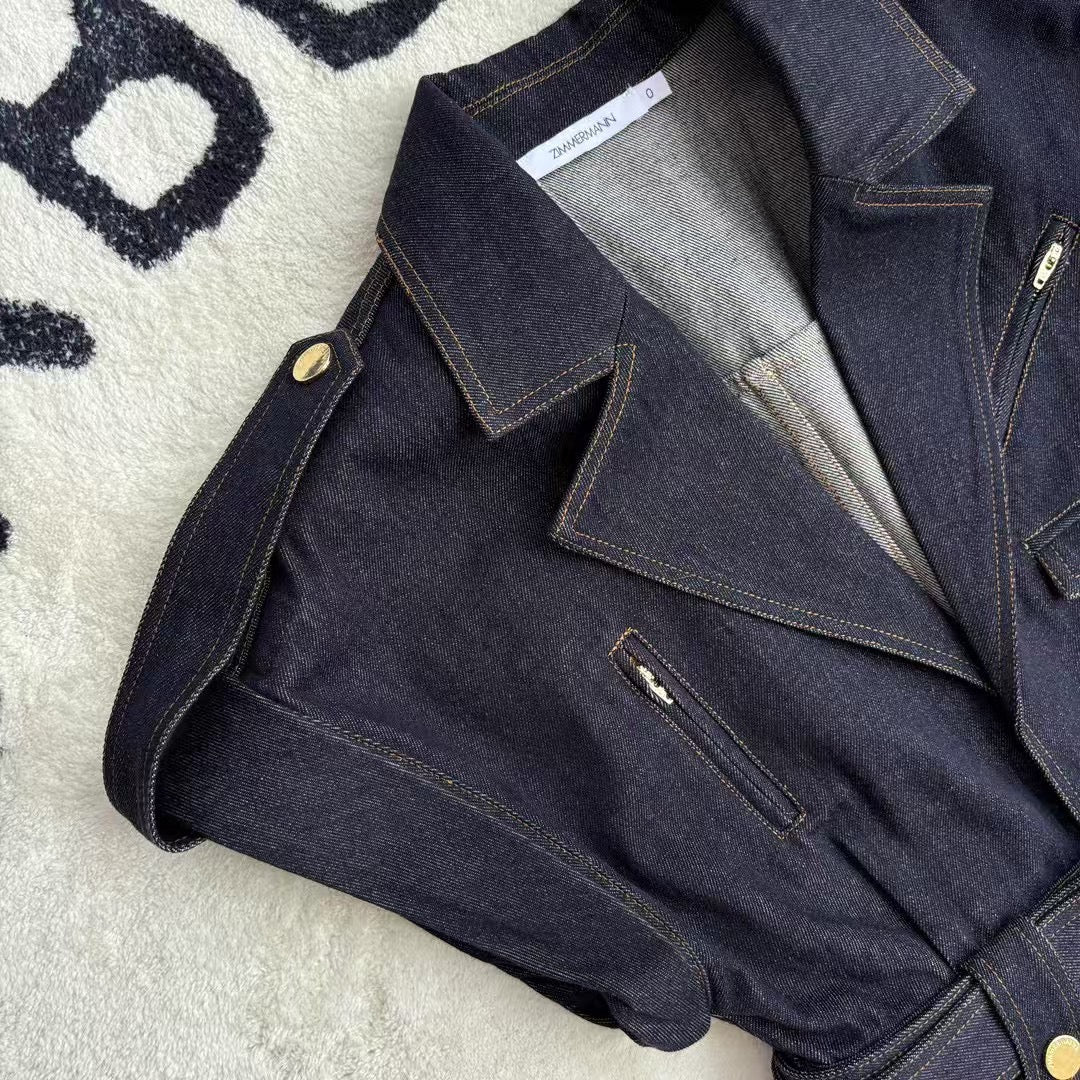 ZIMMERM* 25SSDENIM JUMPSUIT