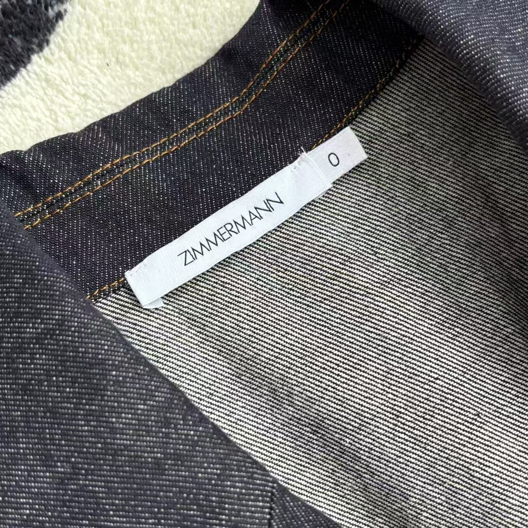 ZIMMERM* 25SSDENIM JUMPSUIT