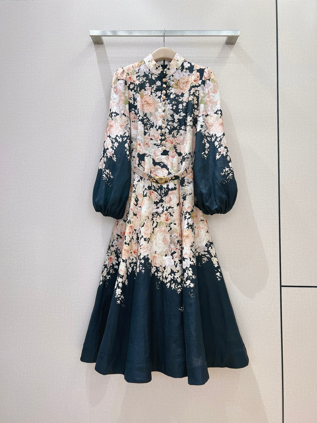 ZIMMERM* Button-Down Midi Dress