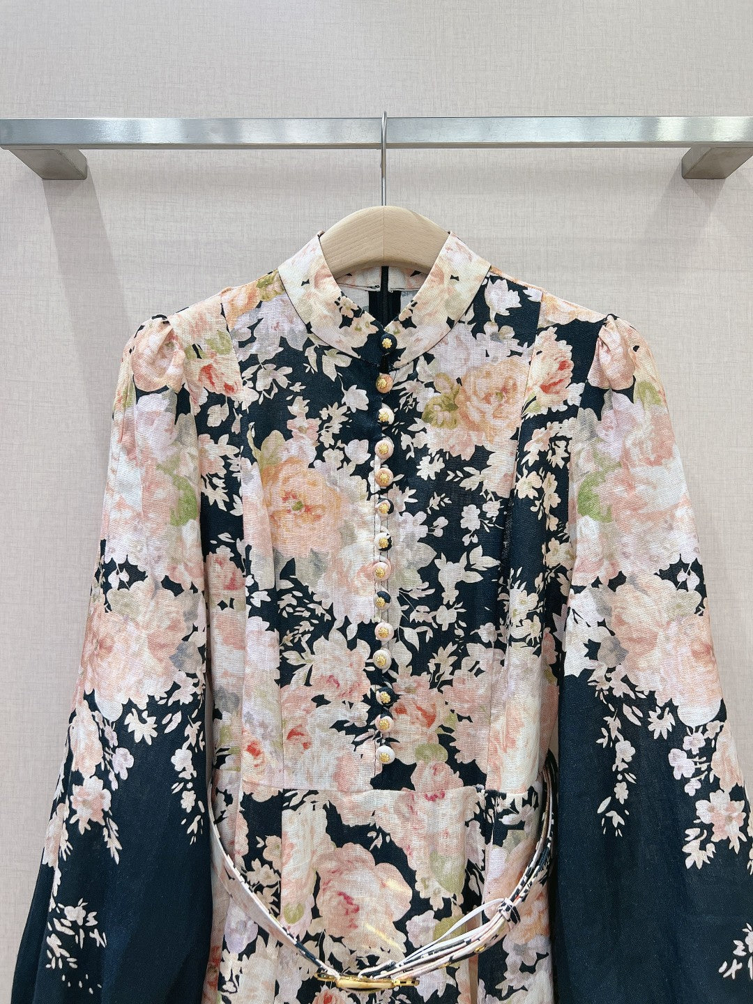 ZIMMERM* Button-Down Midi Dress