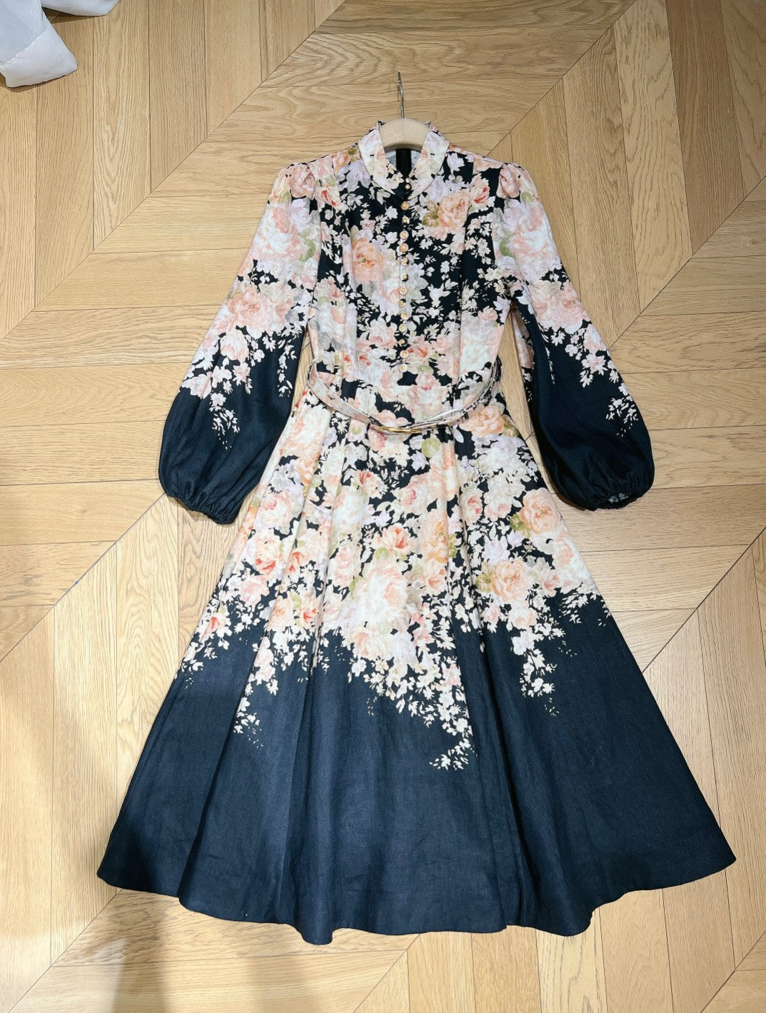 ZIMMERM* Button-Down Midi Dress