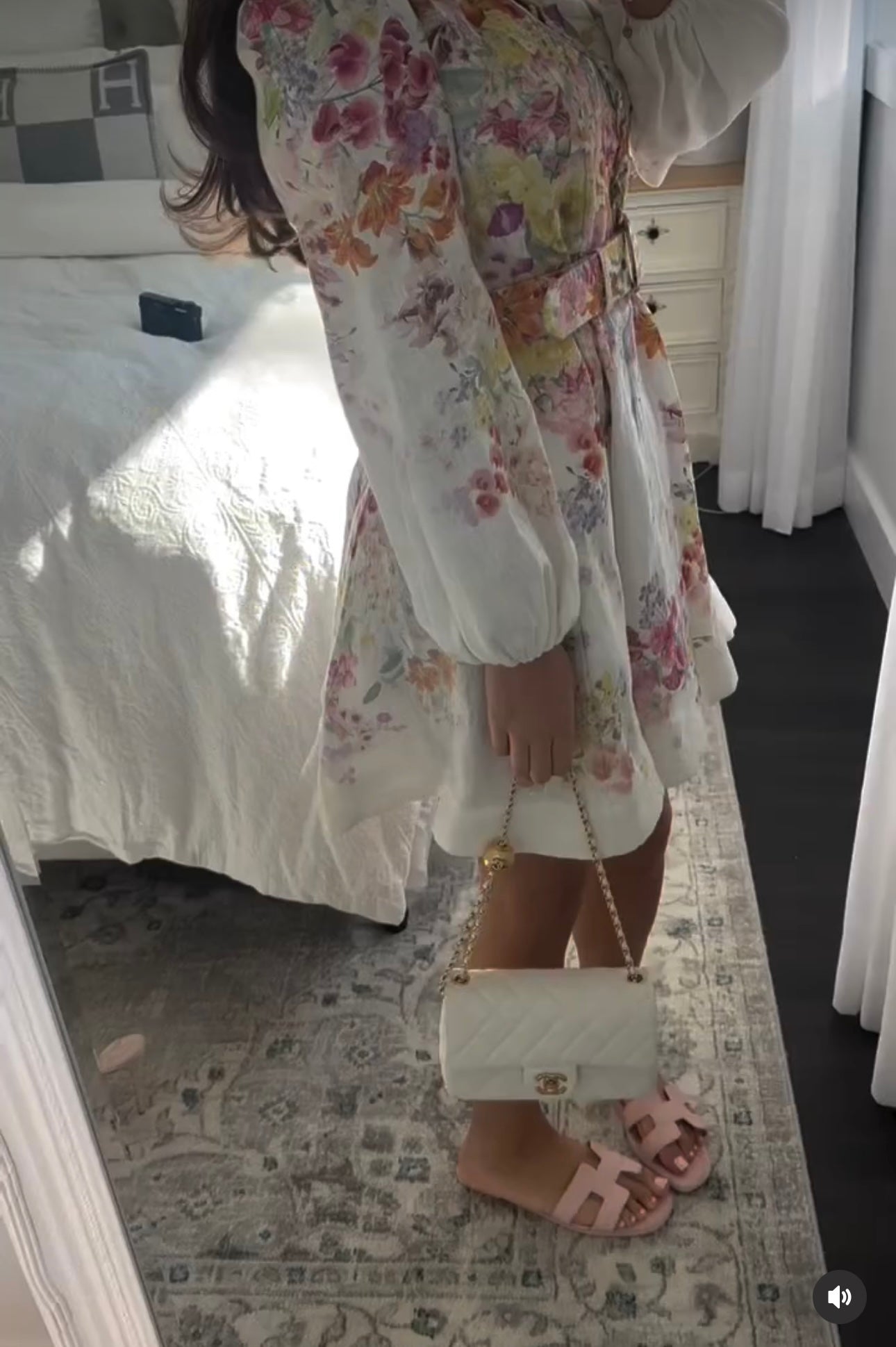 ZIMMERM* Colorful flower print dress