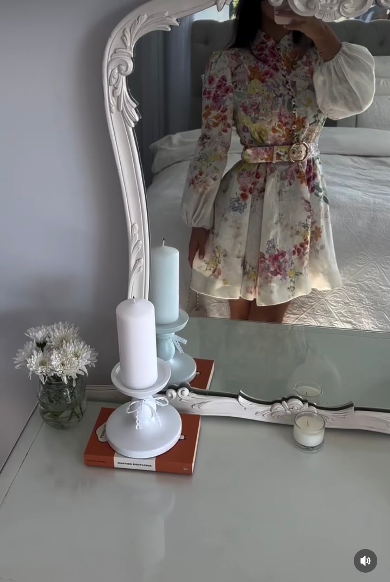 ZIMMERM* Colorful flower print dress