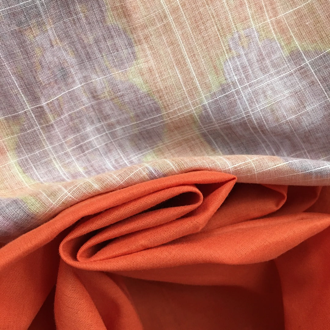 ZIMMERM* Vintage floral print wrap dress with tie waist