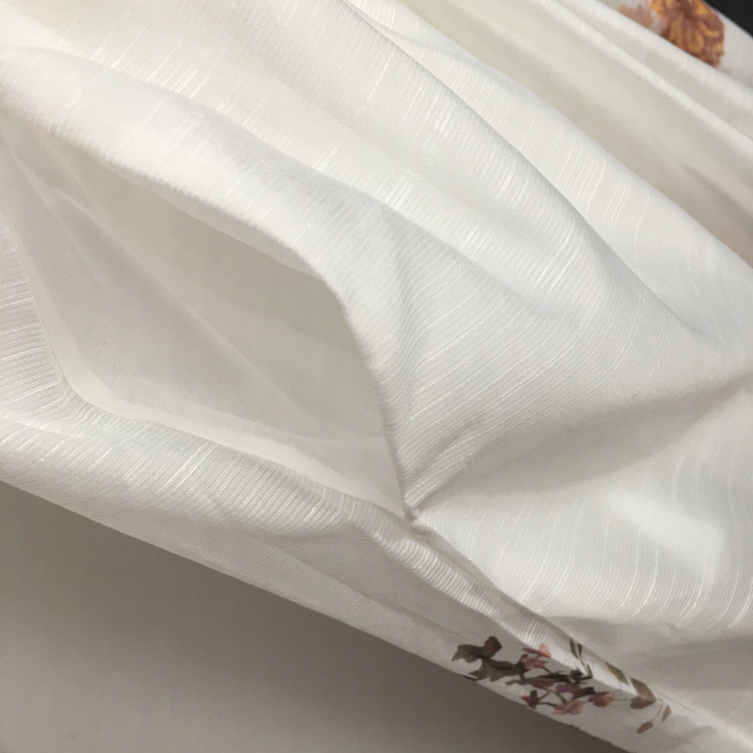 ZIMMERM* Colorful flower print V-neck suspender dress