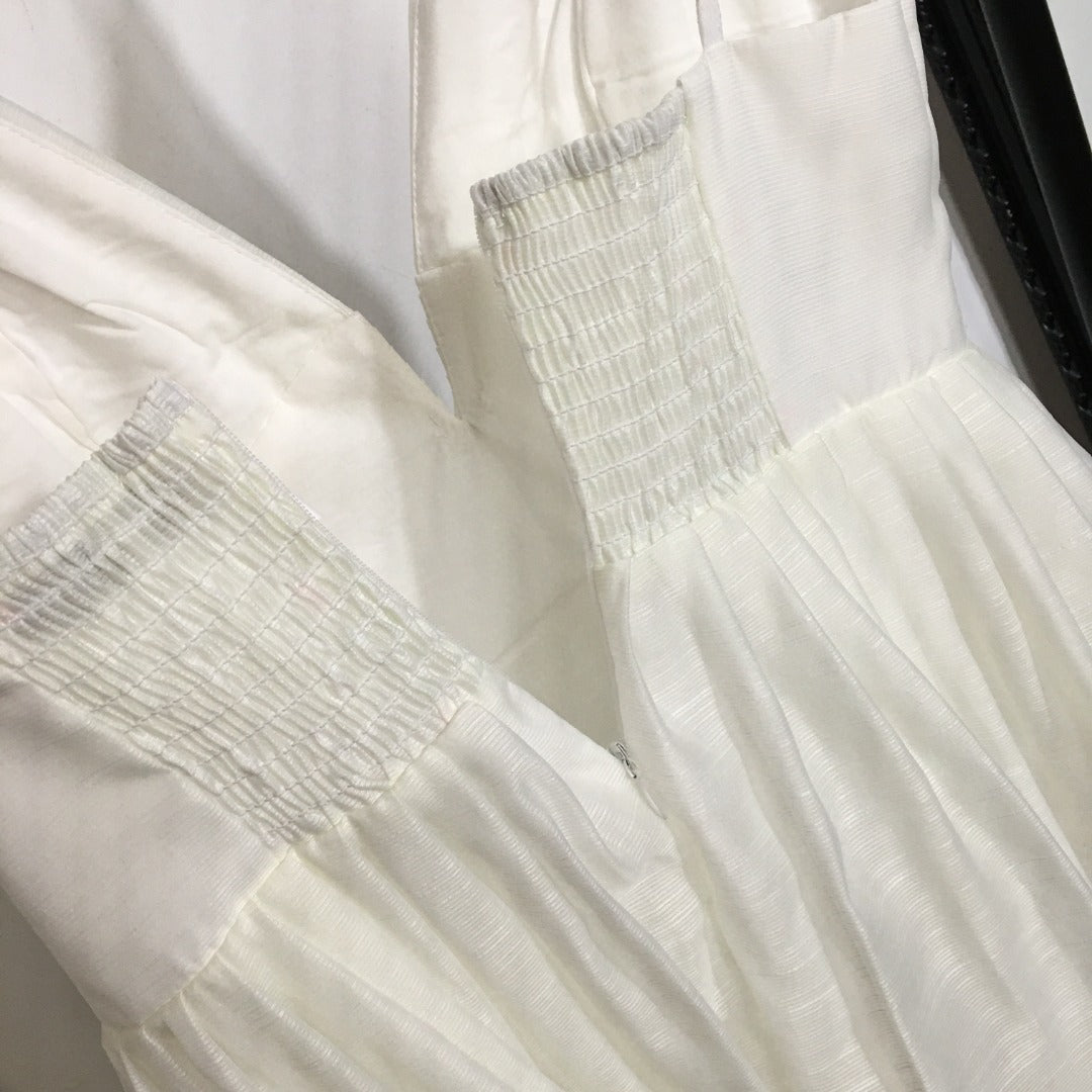 ZIMMERM* Colorful flower print V-neck suspender dress