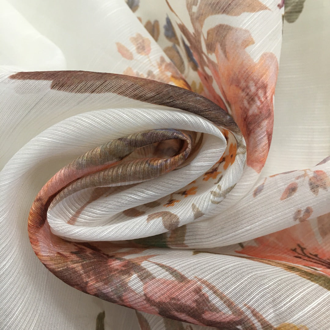 ZIMMERM* Colorful flower print V-neck suspender dress