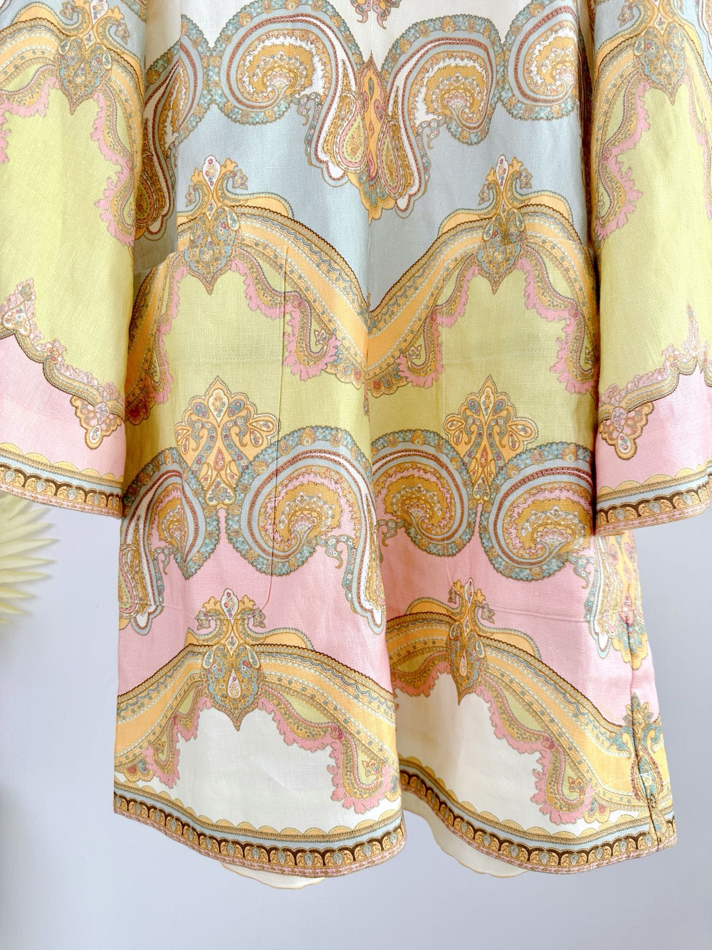 ZIMMERM* 25SS V-neck midi skirt