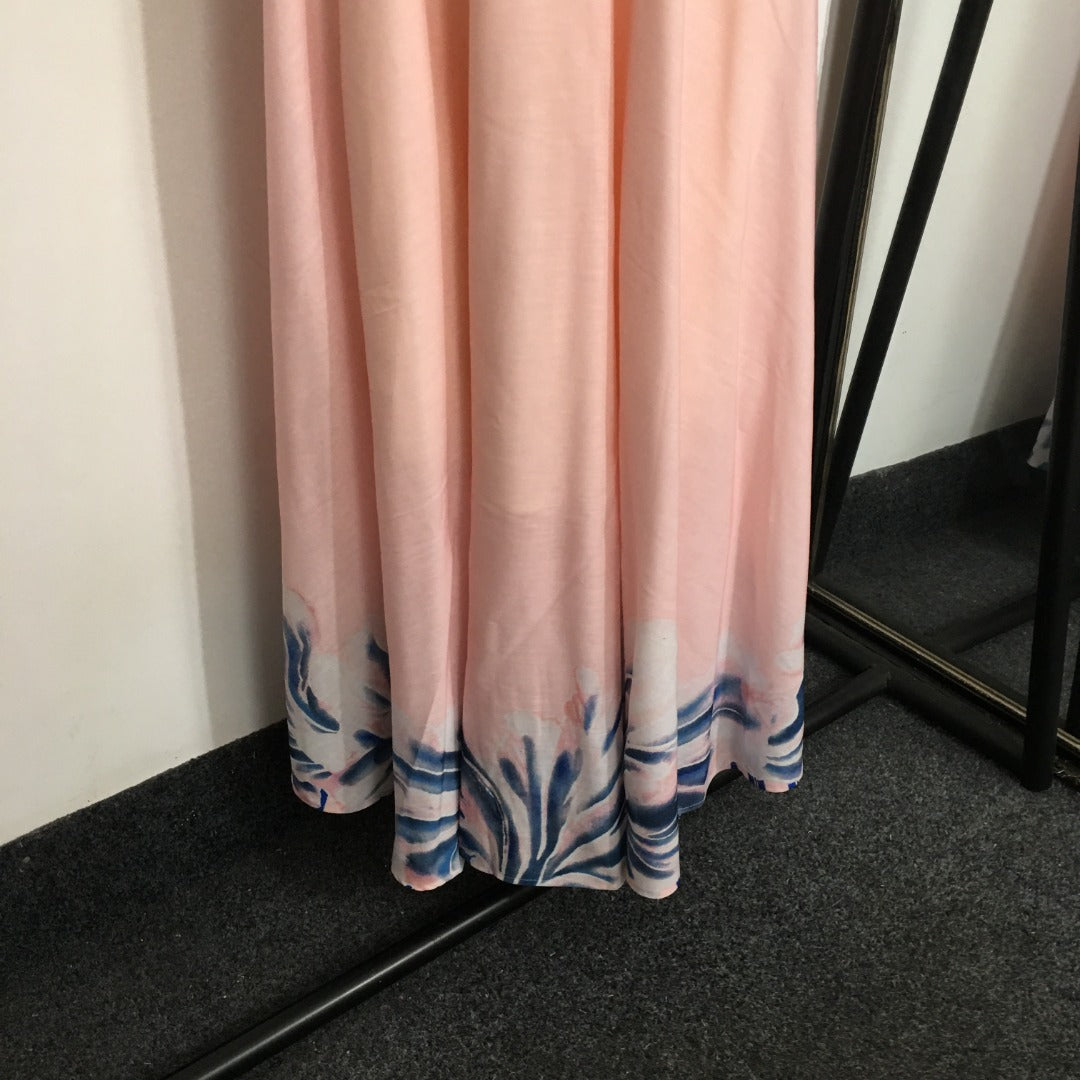 ZIM* Stripe Print Slip Dress