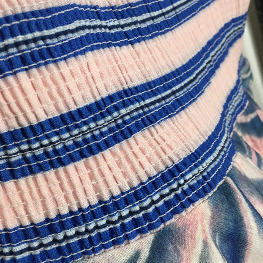 ZIM* Stripe Print Slip Dress