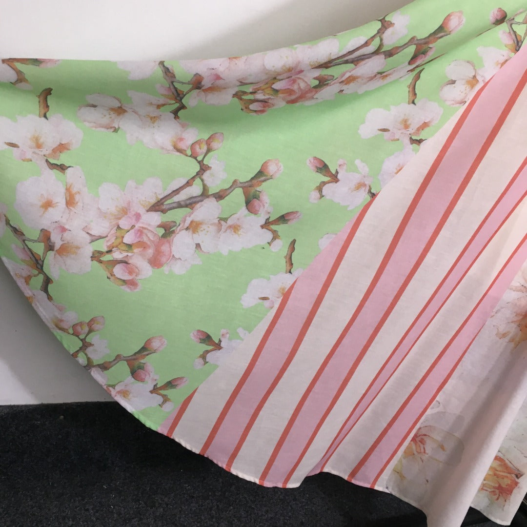 ZIM* Colorblock Striped Slip Dress